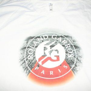 French Open Roland Garros T Shirt bought At the Event. There is no date XXL